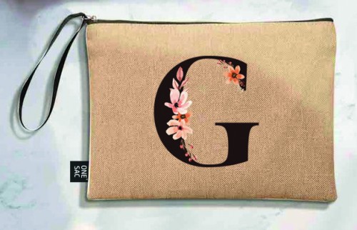 Tote bag letter g - wedding gifts